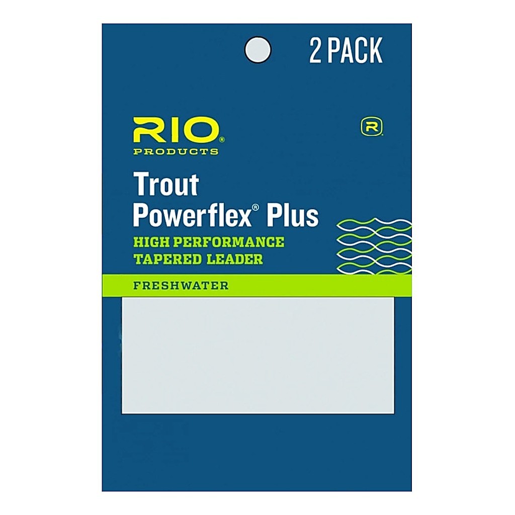 RIO PowerflexPlus Leader 9ft 6X 0,12mm/1,8kg 2-pack i gruppen Kroker Og Terminal Takkel / Ledere Og Fortommsmaterialer hos Sportfiskeprylar.se (RP54409)