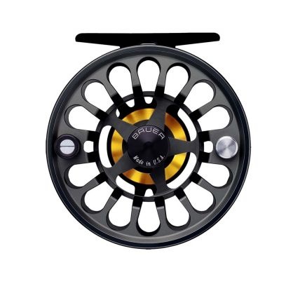 Bauer RX Black Fly Reel i gruppen Sneller / Fluesneller Og Ekstra Spoler / Fluesneller hos Sportfiskeprylar.se (RX1-G-BKr)