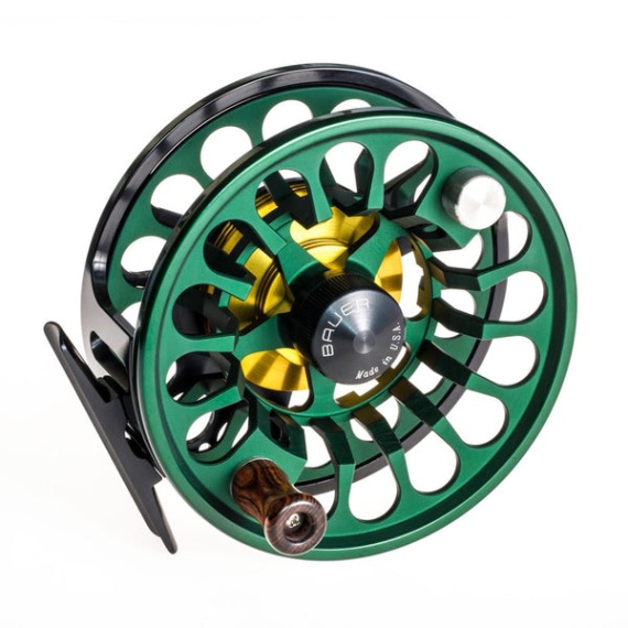 Bauer RX Dark Green Fly Reel i gruppen Sneller / Fluesneller Og Ekstra Spoler / Fluesneller hos Sportfiskeprylar.se (RX1-G-GRNr)