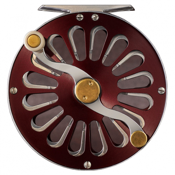 Frödin SALAR Fly Reel Burgundy i gruppen Sneller / Fluesneller Og Ekstra Spoler / Fluesneller hos Sportfiskeprylar.se (SAR-004r)