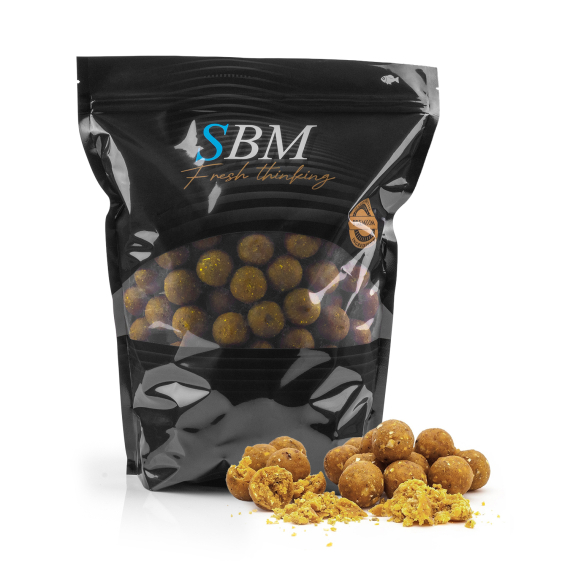 SBM Shelflife Boilies 1kg i gruppen Sluker / Boilies Og Grunnfõr hos Sportfiskeprylar.se (SBM-FP-MP1-14mmr)