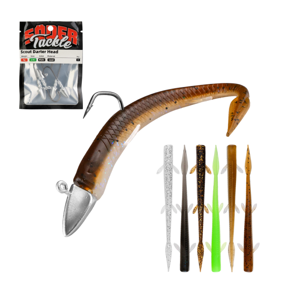 Scout Darter 11cm Jigging Set i gruppen Sluker / Sluksett / Abbor Baitssett hos Sportfiskeprylar.se (SCOUTDARTER11SET)