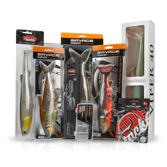 Sean Wit Prosstaff XL Pike Bundle i gruppen Sluker / Sluksett / Gjedde Baitssett hos Sportfiskeprylar.se (SEANWITBUNDLE)