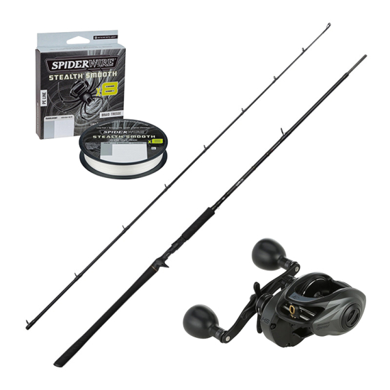 Savage Gear Alpha SG2 Monster 8\'5\'\' 70-150g & Abu Garcia Beast Combo i gruppen Kombinasjoner / Kaste Kombinasjoner / Spinnfiskesett Gjedde hos Sportfiskeprylar.se (SG2MONSTERBEASTCOMBO)