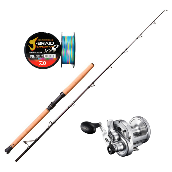 Savage Gear SG6 Halibut Combo i gruppen Stenger / Havfiskestenger hos Sportfiskeprylar.se (SG6HALIBUTCOMBO)