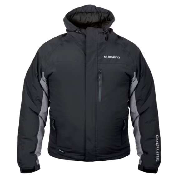 Shimano Rain Jacket Padded Black i gruppen Klær Og Fottøy / Klær / Jakker / Skalljakke hos Sportfiskeprylar.se (SHRJPBLLr)