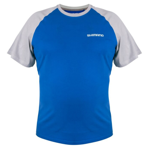 Shimano Short Sleeve T-Shirt Blue i gruppen Klær Og Fottøy / Klær / T-Skjorte hos Sportfiskeprylar.se (SHSSSBULr)