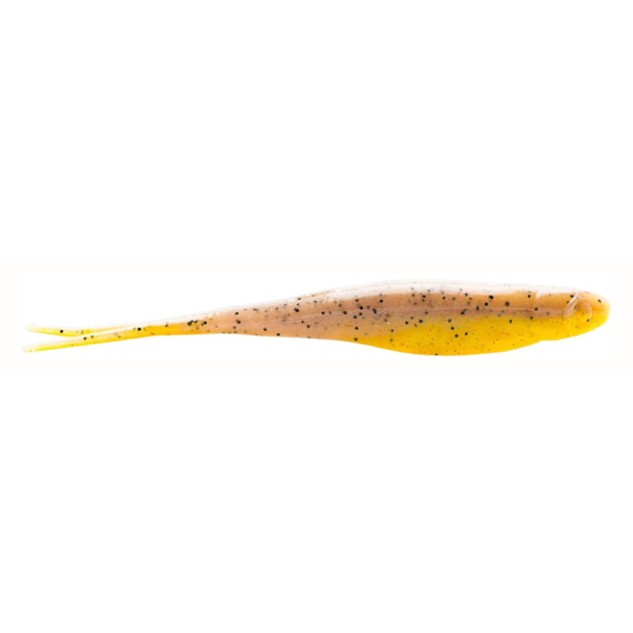 Z-Man Scented Jerk Shadz 4\'\' - Bruised Banana (5-pack) i gruppen Sluker / Softbaits / Soft Jerkbait & Pintails hos Sportfiskeprylar.se (SJS4-279PK5)