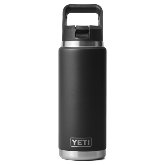 Yeti Rambler 26 Oz Straw Bottle - Black i gruppen Outdoor / Feltkjøkken Og Redskaper / Termoser / Termoskopper hos Sportfiskeprylar.se (SKU-0319-BLK)