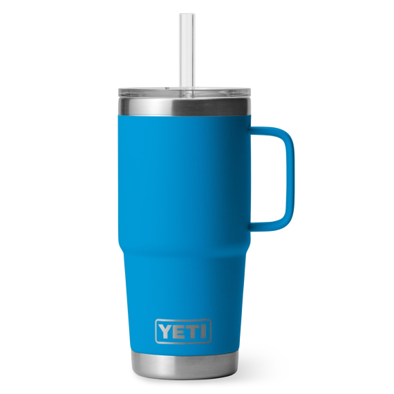 Yeti Rambler 25 Oz Straw Mug - Big Wave Blue i gruppen Outdoor / Feltkjøkken Og Redskaper / Termoser / Termoskopper hos Sportfiskeprylar.se (SKU-0326-S24B)