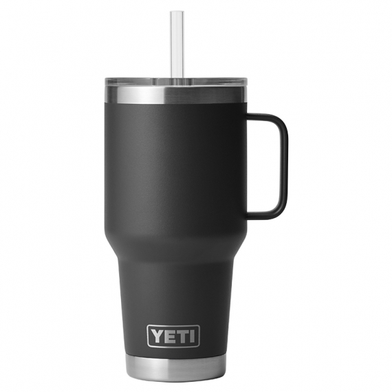 Yeti Rambler 35 Oz Straw Mug - Black i gruppen Outdoor / Feltkjøkken Og Redskaper / Termoser / Termoskopper hos Sportfiskeprylar.se (SKU-0327-BLK)