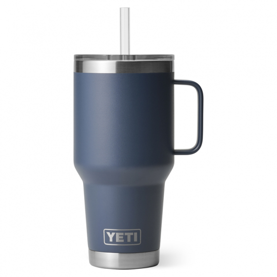 Yeti Rambler 35 Oz Straw Mug - Navy i gruppen Outdoor / Feltkjøkken Og Redskaper / Termoser / Termoskopper hos Sportfiskeprylar.se (SKU-0327-NVY)