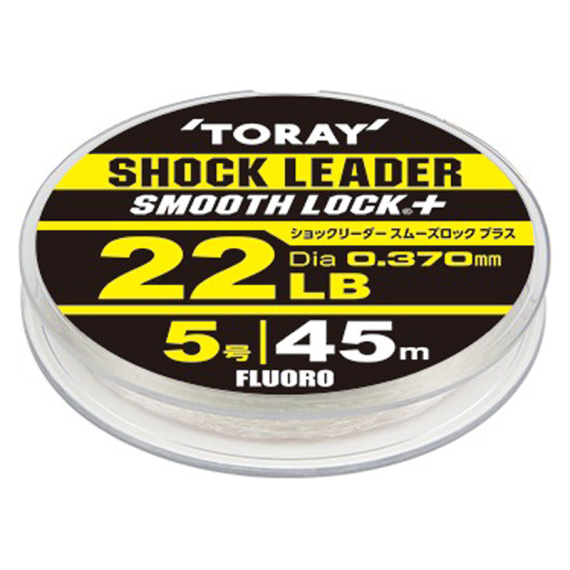 Toray Shock Leader Smooth Lock + i gruppen Kroker Og Terminal Takkel / Ledere Og Fortommsmaterialer / Fortommsmaterialer / Fortommsmateriale Fluorokarbon hos Sportfiskeprylar.se (SMOOTHLOCKFLUORO-10LBSr)