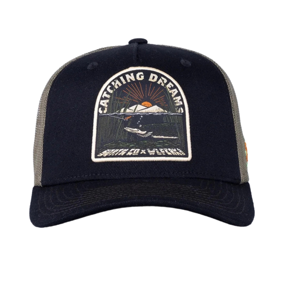 SQRTN X Wolfcreek Lures Trucker Cap i gruppen hos Sportfiskeprylar.se (SQWC-008-OSFA)