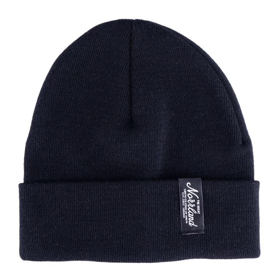 SQRTN TGN Patch Woolpower Beanie Black i gruppen Klær Og Fottøy / Caps Og Annet Hodeplagg / Luer Og Annet Hodeplagg hos Sportfiskeprylar.se (SQWP-002-OSFA)