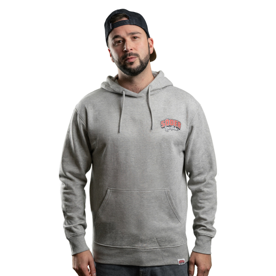 Söder Sportfiske Hoodie Grey i gruppen Klær Og Fottøy / Klær / Gensere / Hettegensere hos Sportfiskeprylar.se (SS30004Sr)
