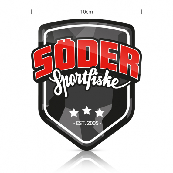 Söder Sticker Shield - Standard i gruppen Annen / Klistremerker Og Dekaler hos Sportfiskeprylar.se (SSS-STANDARD)