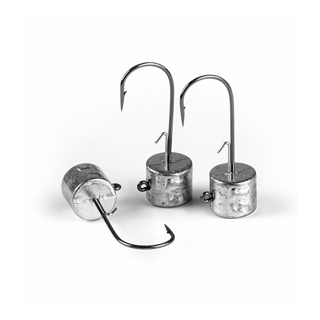Söder Tackle Ned Head (4-pack) 1/0 - 10g i gruppen Kroker Og Terminal Takkel / Jigghode / Ned Rig Jigghoder hos Sportfiskeprylar.se (ST-10-10LNOJ)