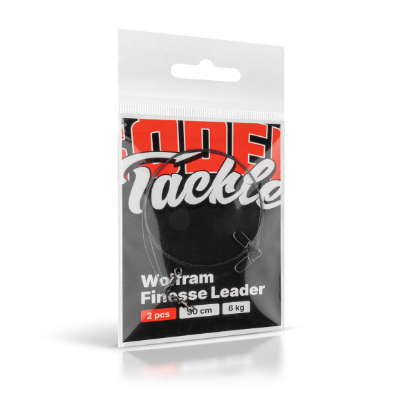 Söder Tackle Wolfram Finesse Leader 30 cm 6kg, 2pcs i gruppen Kroker Og Terminal Takkel / Ledere Og Fortommsmaterialer / Ferdiglagde Fortommer hos Sportfiskeprylar.se (STWL30-6)