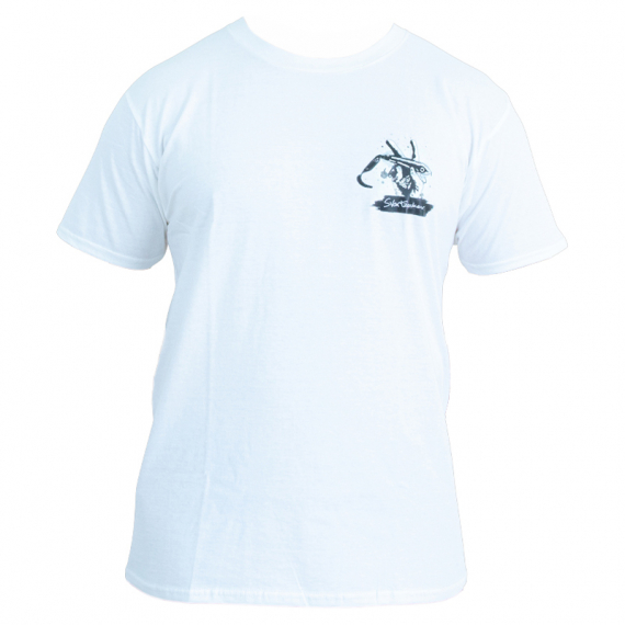 Svartzonker Peace Out T-shirt Vit i gruppen Klær Og Fottøy / Klær / T-Skjorte hos Sportfiskeprylar.se (SZ101725r)