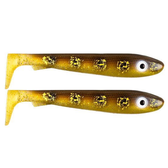 McRubber 21cm (2-pack) - Söder Spotted Bullhead i gruppen Sluker / Softbaits / Gjedde Softbaits hos Sportfiskeprylar.se (SZ101949)