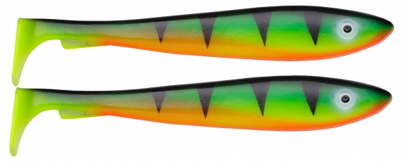 McRubberShad 23cm (2-Pack) - C3 Firetiger i gruppen Sluker / Softbaits / Gjedde Softbaits hos Sportfiskeprylar.se (SZ103303)