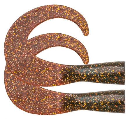 SvartZonker BigTail Junior C10 Motoroil 2-pack i gruppen Sluker / Softbaits / Ekstra Haler Og Curlytails hos Sportfiskeprylar.se (SZ106310)