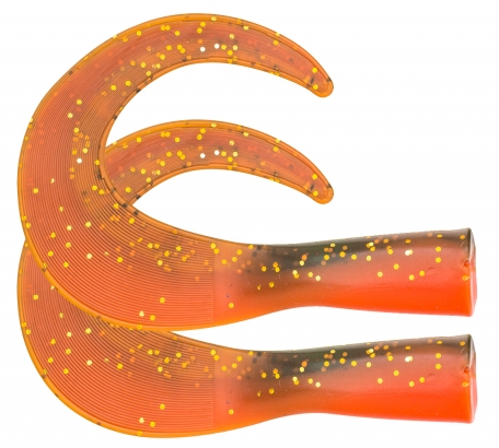 SvartZonker BigTail Junior 2-pack i gruppen Sluker / Softbaits / Ekstra Haler Og Curlytails hos Sportfiskeprylar.se (SZ106323r)