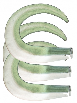 SvartZonker Glide Tail 3-pack i gruppen Sluker / Softbaits / Ekstra Haler Og Curlytails hos Sportfiskeprylar.se (SZ106423r)
