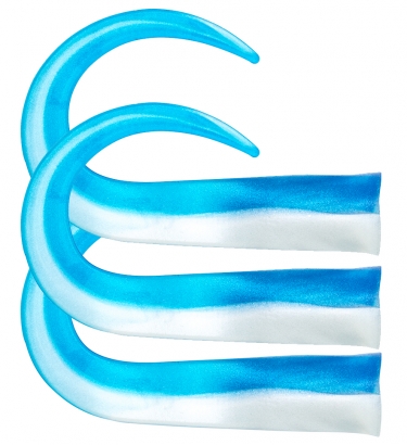 SvartZonker Glide Tail Junior 3-pack i gruppen Sluker / Softbaits / Abbor Softbaits Og Gjørs Softbaits hos Sportfiskeprylar.se (SZ106523r)