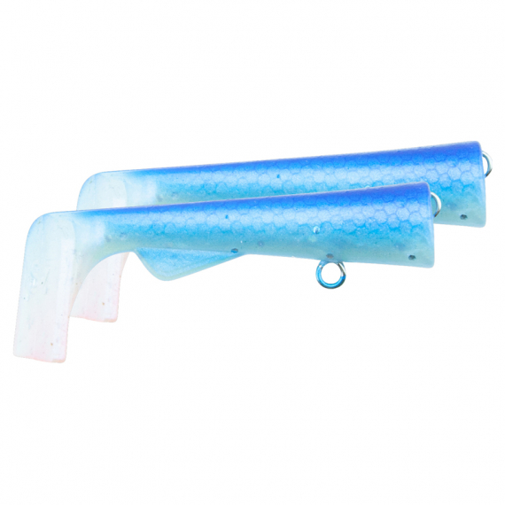 Svartzonker Ugly Louis Junior Paddle Tail (2pcs) - Blue Pearl i gruppen Sluker / Ekstra Paddletails hos Sportfiskeprylar.se (SZ115151)