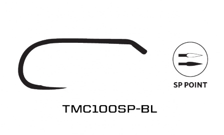 Tiemco 100SP BL Barbless 20-pack i gruppen Kroker Og Terminal Takkel / Kroker / Fluebindings Kroker hos Sportfiskeprylar.se (T100SP-12r)