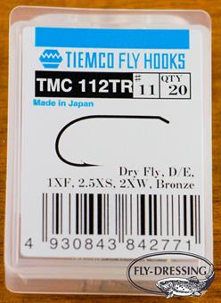 Tiemco 112 Trout Dry Fly, Extra Wide #11 i gruppen Kroker Og Terminal Takkel / Kroker / Fluebindings Kroker hos Sportfiskeprylar.se (T112TR-11)