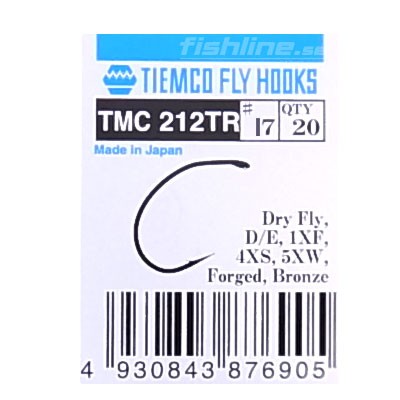 Tiemco 212 Trout Dry Fly i gruppen Kroker Og Terminal Takkel / Kroker / Fluebindings Kroker hos Sportfiskeprylar.se (T212TR-11r)