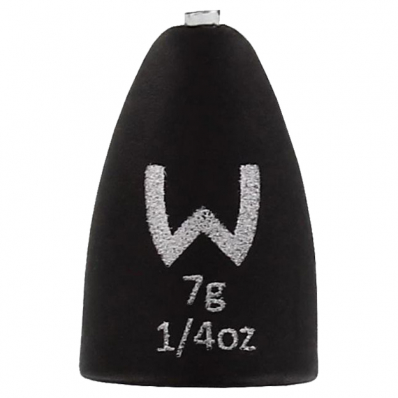 Westin Add-It Tungsten Bullet Weights Matte Black i gruppen Kroker Og Terminal Takkel / Søkker Og Lodd / Bullet Søkker hos Sportfiskeprylar.se (T38-628-003r)