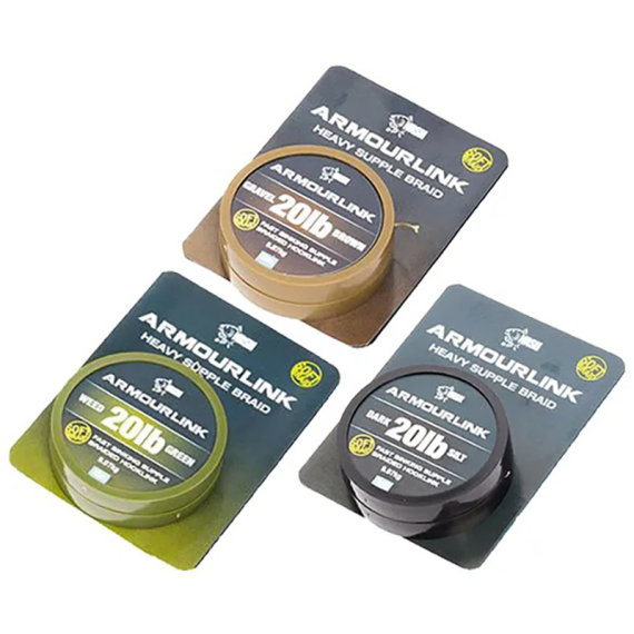Nash Armourlink 20m i gruppen Kroker Og Terminal Takkel / Ledere Og Fortommsmaterialer / Fortommsmaterialer / Fortommsmateriale Multifilament hos Sportfiskeprylar.se (T8491-TPr)