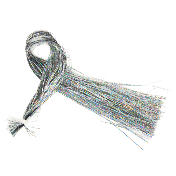 Bauer\'s Pike Flash - Silver i gruppen Kroker Og Terminal Takkel / Flue Binding / Fluebindingsmateriale / Flash Og Syntetisk hos Sportfiskeprylar.se (TE-BPF-02)