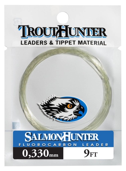 Trout Hunter SalmonHunter Fluorocarbon Tapered Leader 9ft i gruppen Kroker Og Terminal Takkel / Ledere Og Fortommsmaterialer / Fortommsmaterialer / Fortommsmateriale Fluefiske hos Sportfiskeprylar.se (TH50140r)