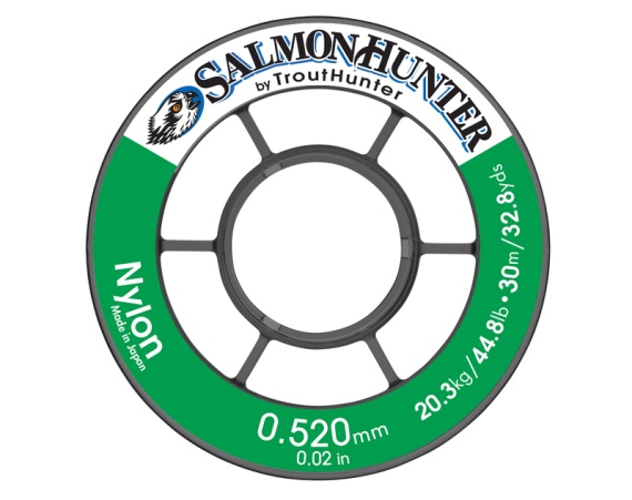 Trout Hunter SalmonHunter Nylon Tippet Material i gruppen Kroker Og Terminal Takkel / Ledere Og Fortommsmaterialer / Fortommsmaterialer / Fortommsmateriale Fluefiske hos Sportfiskeprylar.se (TH50170r)