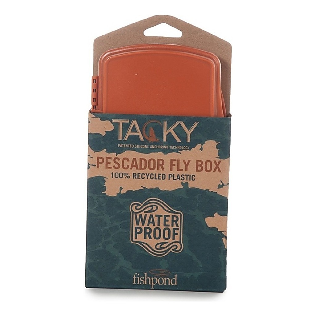 Tacky Pescador Flugbox Burnt Orange i gruppen Oppbevaring / Utstyrsskrin / Flueboks hos Sportfiskeprylar.se (TPFB-BO)