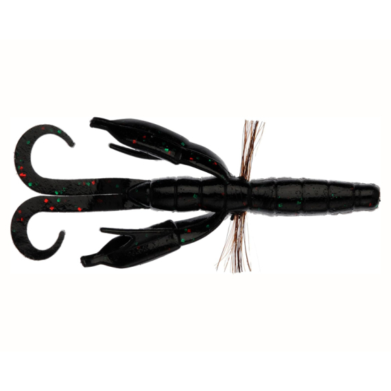 Baitbreath BYS Craw Portly 10cm - Black/Green Red i gruppen Sluker / Softbaits / Kreps Og / Kreps hos Sportfiskeprylar.se (TRA-BB119)