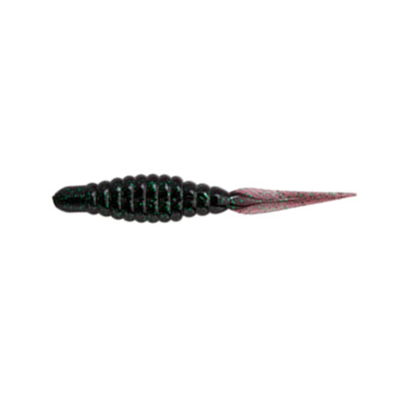 Baitbreath U30 Flat Pin Tail 11,4cm - Junebug/Green i gruppen Sluker / Softbaits / Kreps Og / Mark hos Sportfiskeprylar.se (TRA-BB168)