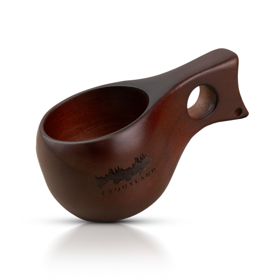 Troutland Wooden Cup 150ml i gruppen Outlet hos Sportfiskeprylar.se (TRCUP)