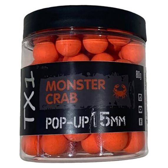 Shimano TX1 Monster Crab Pop-up i gruppen Sluker / Boilies Og Grunnfõr / Popups hos Sportfiskeprylar.se (TX1MCPU1250r)