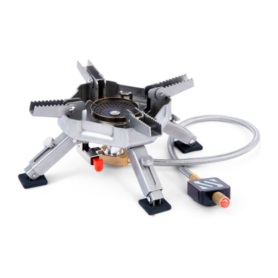 Sonik Sizzla Superstove i gruppen Outdoor / Feltkjøkken Og Redskaper / Stormkjøkken Og Utendørskjøkken / Gasskomfyr hos Sportfiskeprylar.se (UC0006)