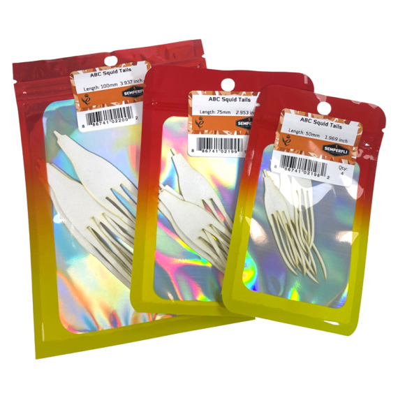 Semperfli ABC Squid Tails i gruppen Kroker Og Terminal Takkel / Flue Binding / Fluebindingsmateriale / Ekstra Haler hos Sportfiskeprylar.se (USQD050NATr)