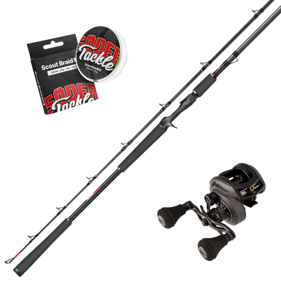 PikeFight V2 Casting Combo 9\' 170g i gruppen Kombinasjoner / Kaste Kombinasjoner / Spinnfiskesett Gjedde hos Sportfiskeprylar.se (V2_PIKEFIGHTCOMBO)