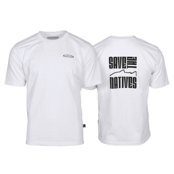 Vision Save T-Shirt White i gruppen Klær Og Fottøy / Klær / T-Skjorte hos Sportfiskeprylar.se (V3046-Sr)