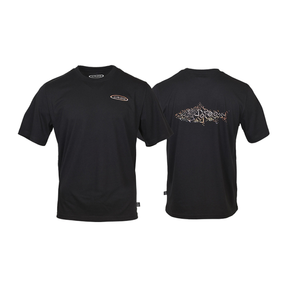 Vision Brown Trout T-shirt Black i gruppen Klær Og Fottøy / Klær / T-Skjorte hos Sportfiskeprylar.se (V3054-Sr)