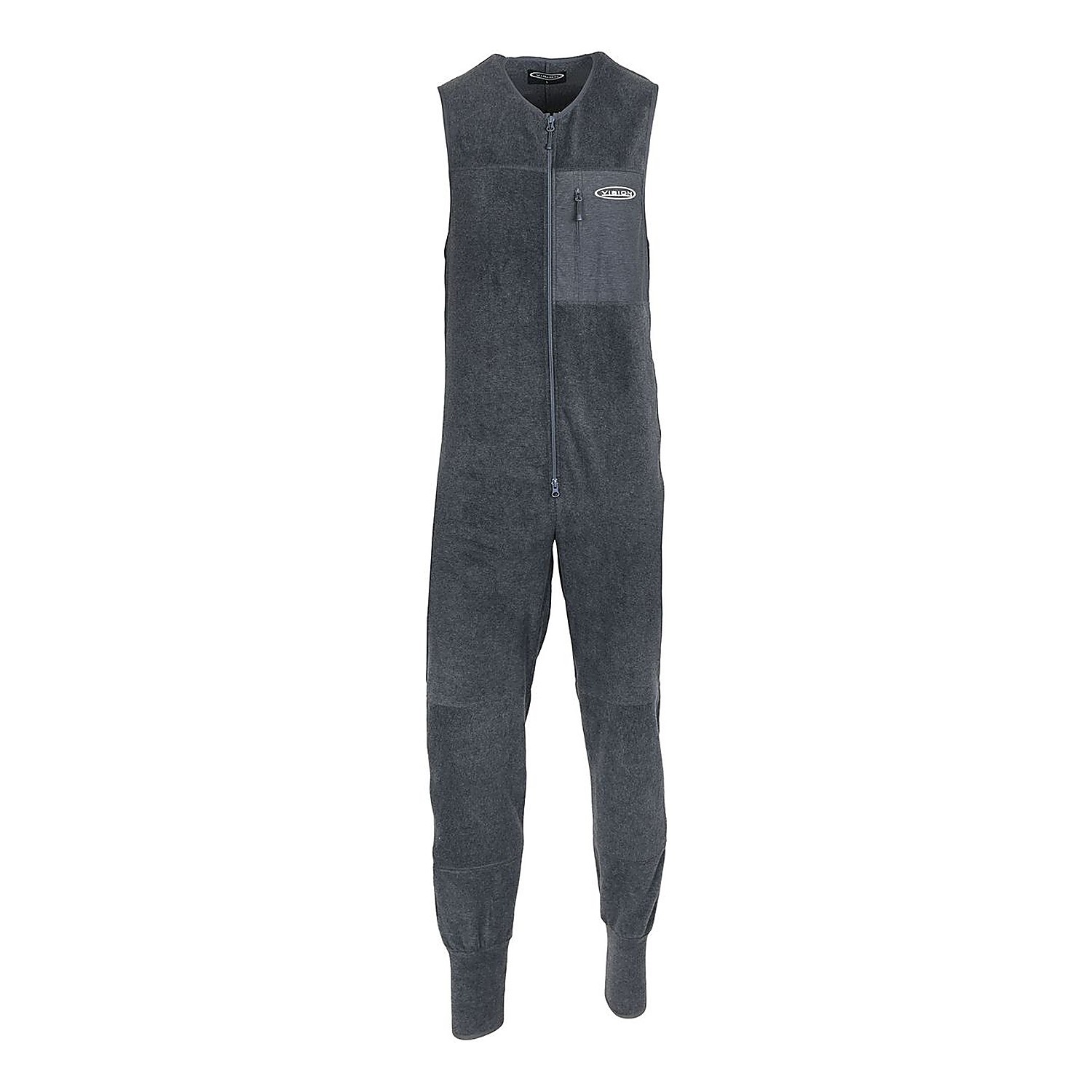 Vision Nalle Fleece Overall Grey i gruppen Klær Og Fottøy / Klær / Mellomlag Og Undertøy / Undertøyssett hos Sportfiskeprylar.se (V5023-Sr)